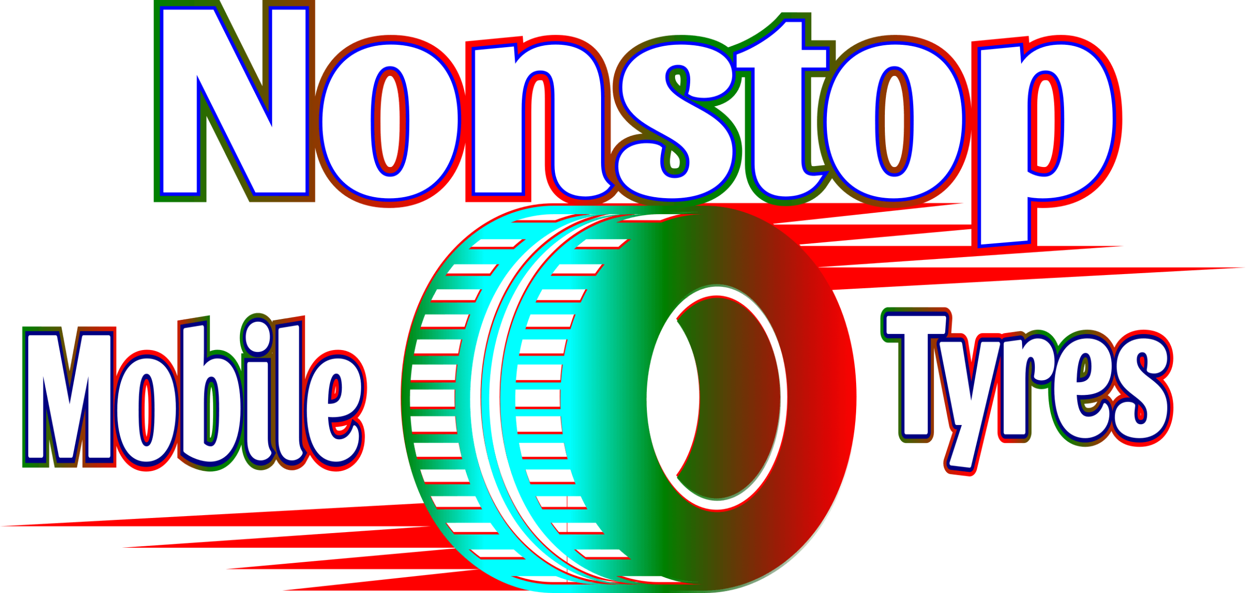 Nonstop Mobile Tyres Logo Clean